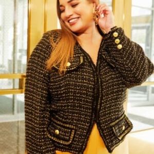 NWOT Boucle Chanel style Jacket